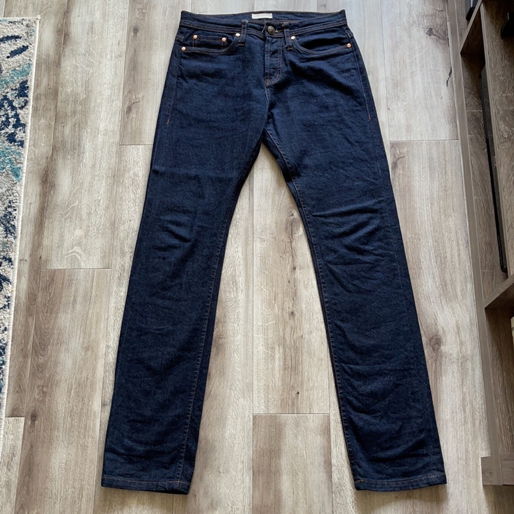Men’s Unbranded Dark Blue Slim Jeans Size 30